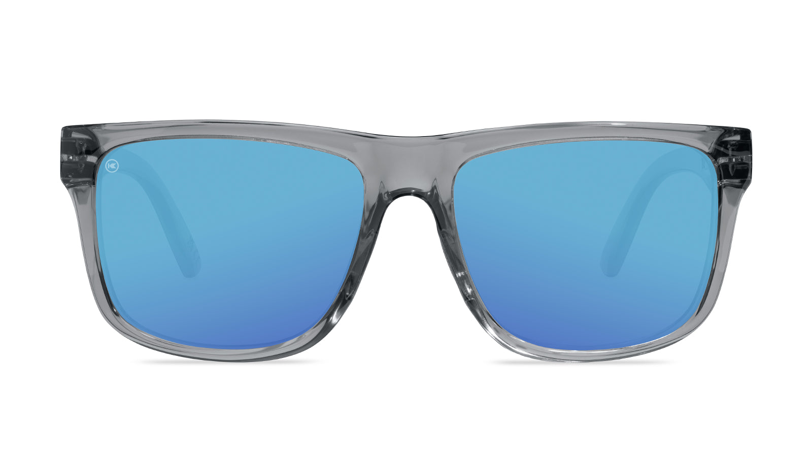 Clear Grey / Aqua Torrey Pines Sport Sunglasses, Front