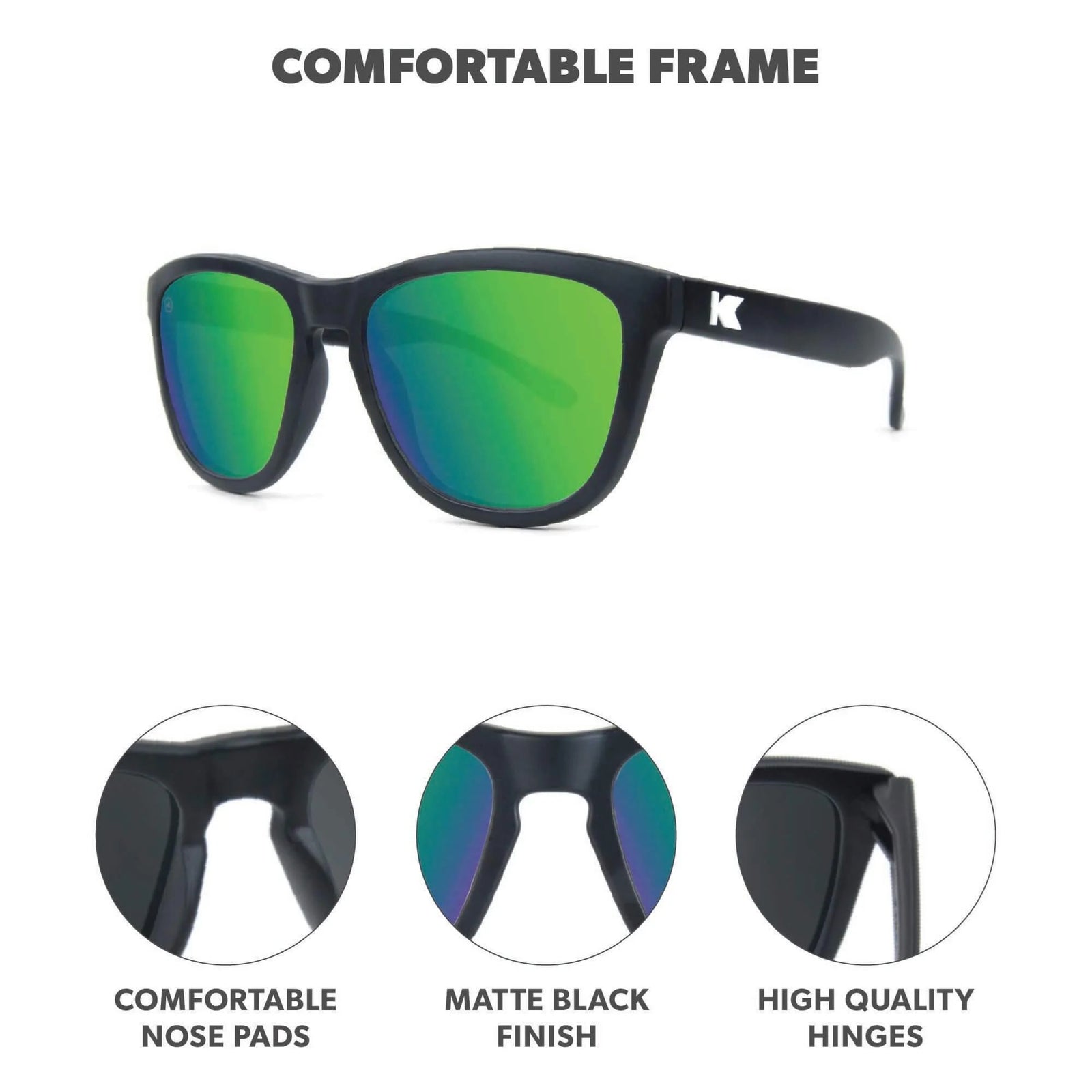 Kids Premiums - Black / Green Moonshine