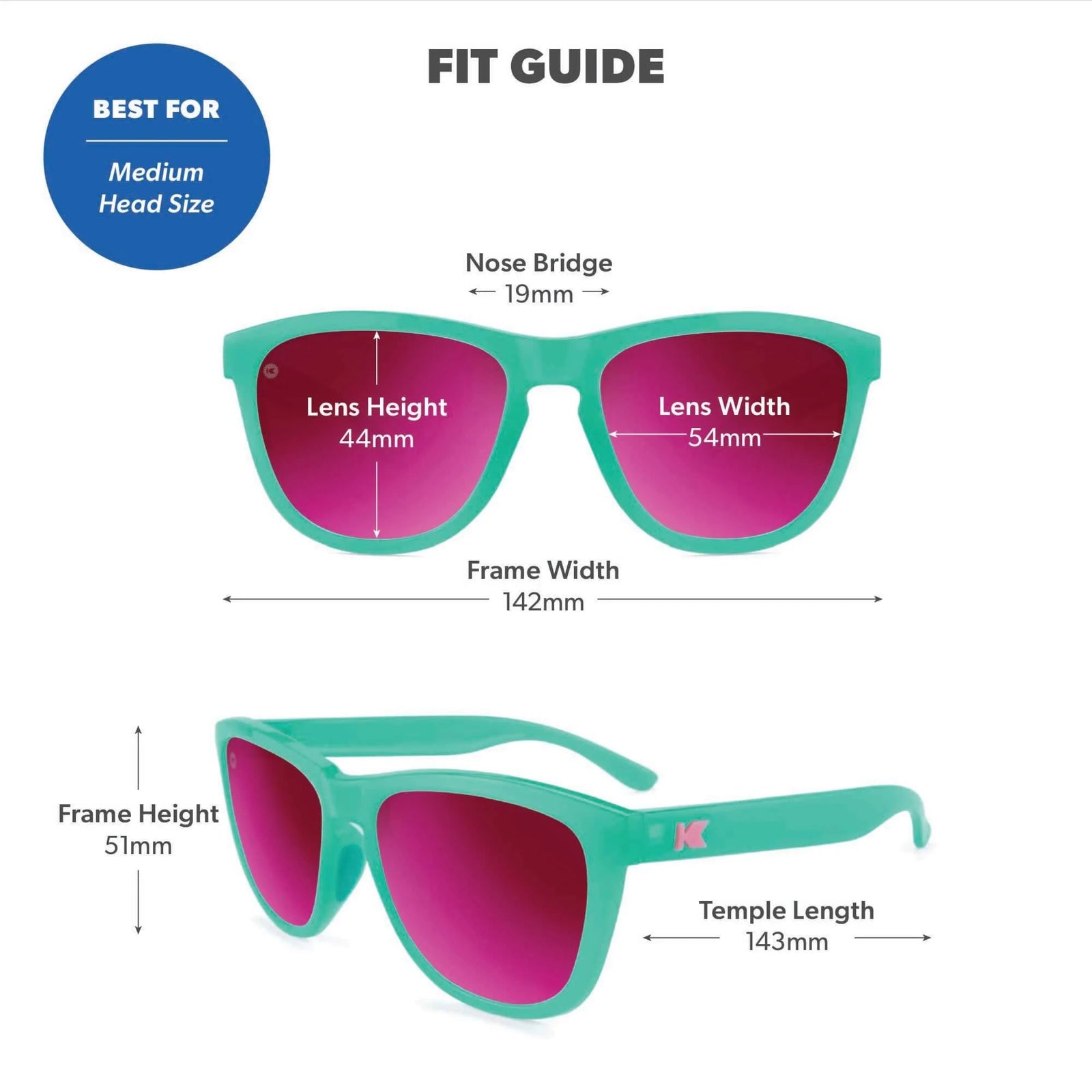 Premiums Sport - Aquamarine / Fuchsia