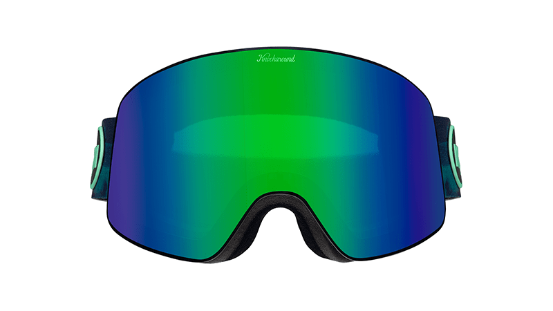 Knockaround Snow Goggles, Green Machine, Front