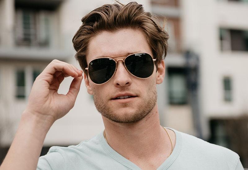 Mile Highs - Gold / Aviator Green