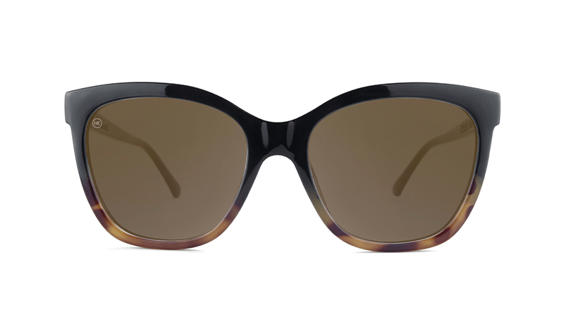 Deja Views - Glossy Black & Blonde Tortoise Shell Fade