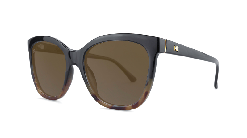Deja Views - Glossy Black & Blonde Tortoise Shell Fade