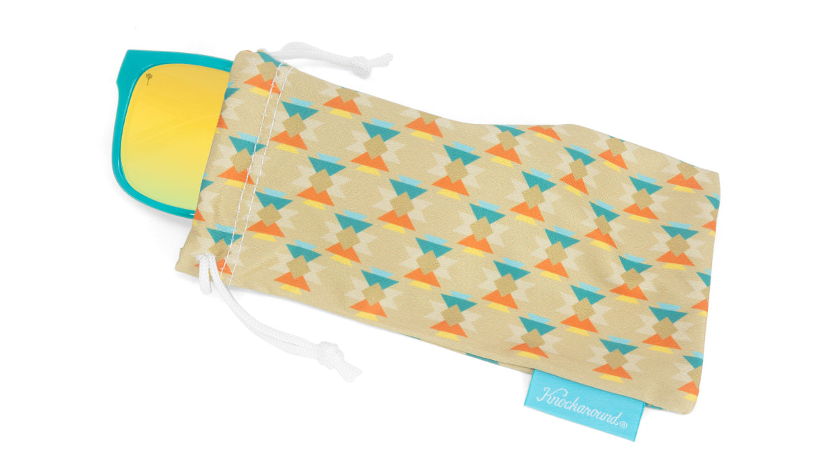 Knockaround Limited Edition Joshua Tree Torrey Pines, Pouch