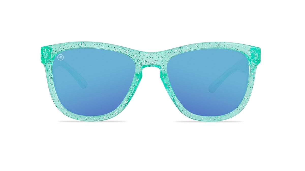 Mint Sparkle Kids Premiums Sunglasses, Front