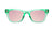 Sunglasses with Glossy Green Frames and Polarized Pink Lenses, Flyover