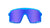 Kids Sport Sunglasses with Red, White, and Blue Gradient Frames and Blue Lenses, Flyover