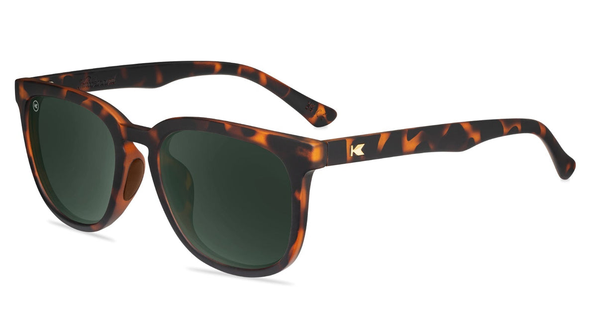 Rubberized Tortoise / Aviator Green Paso Robles Sport Sunglasses, Flyover