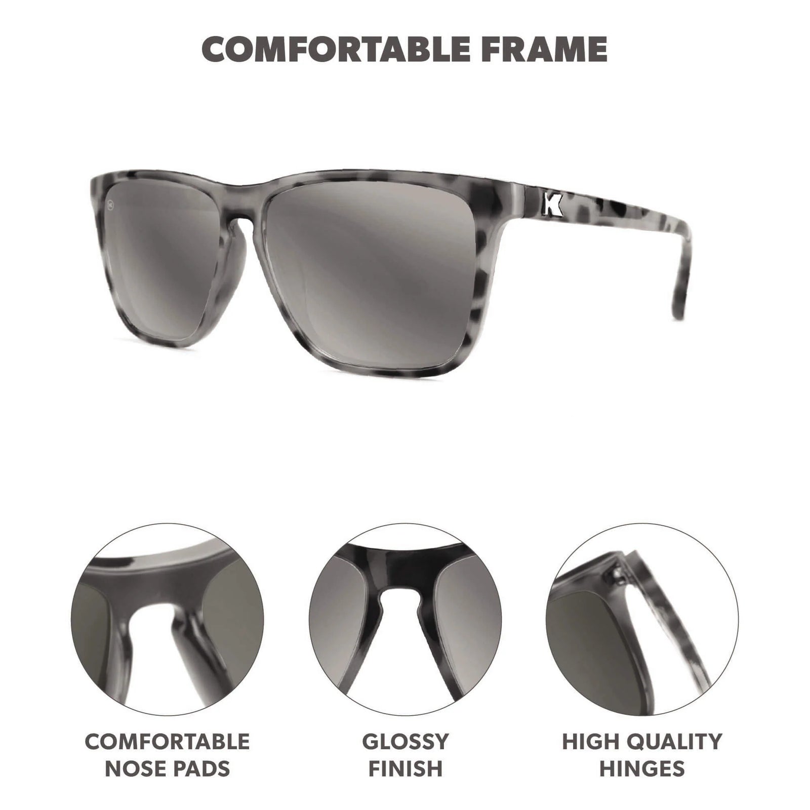Fast Lanes - Granite Tortoise Shell / Silver Smoke