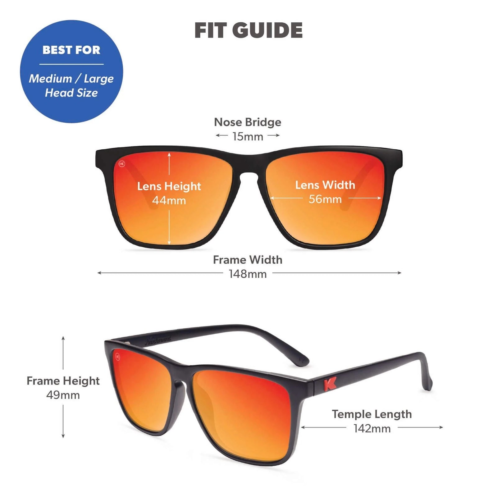 Fast Lanes - Matte Black / Red Sunset