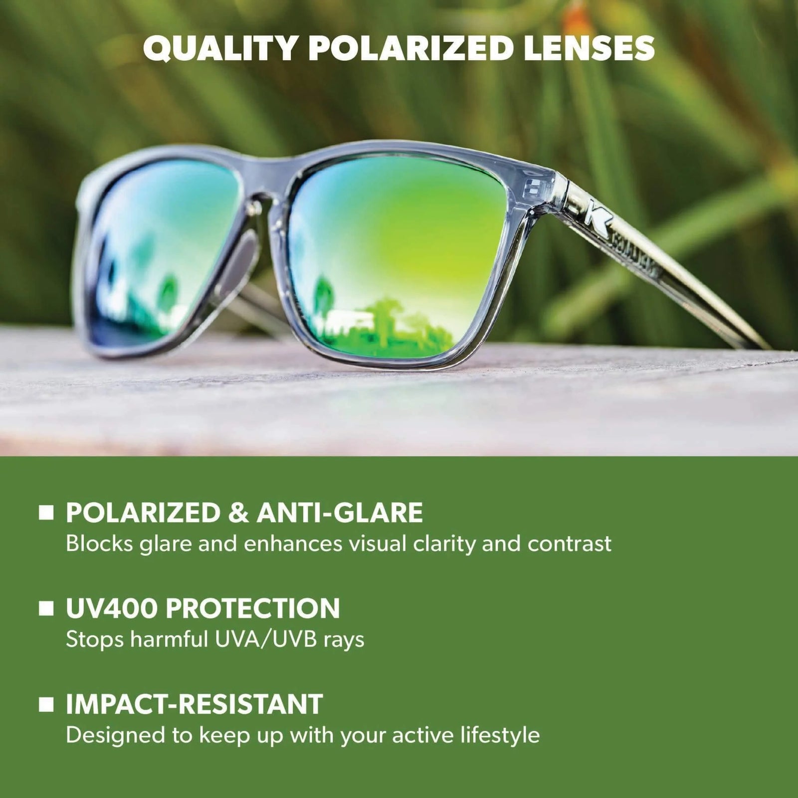 Fast Lanes Sport - Clear Grey / Green Moonshine