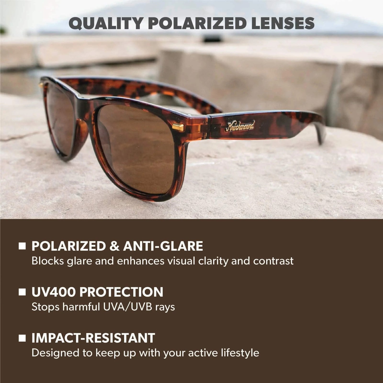 Fort Knocks - Glossy Tortoise Shell / Amber