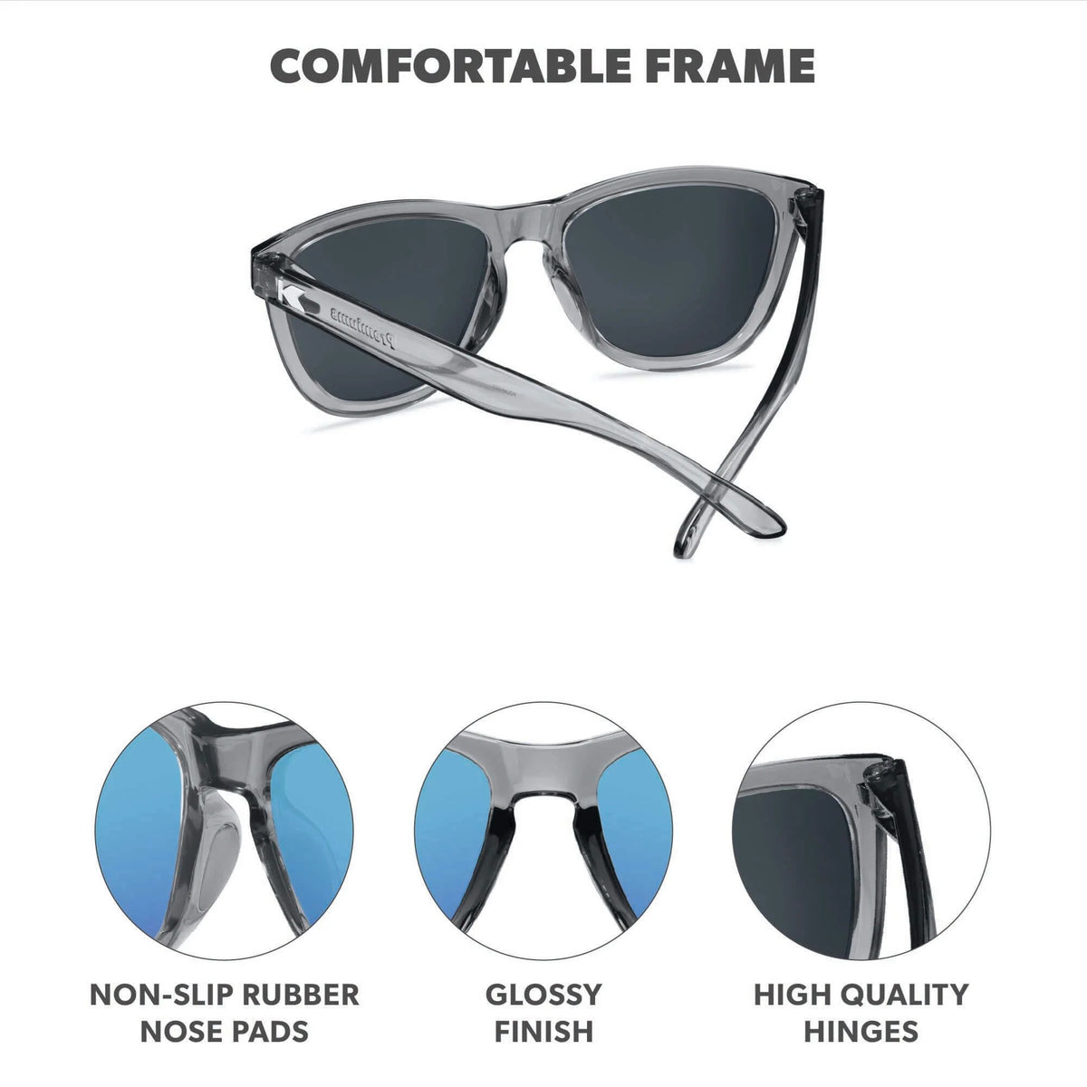 Premiums Sport - Clear Grey / Aqua