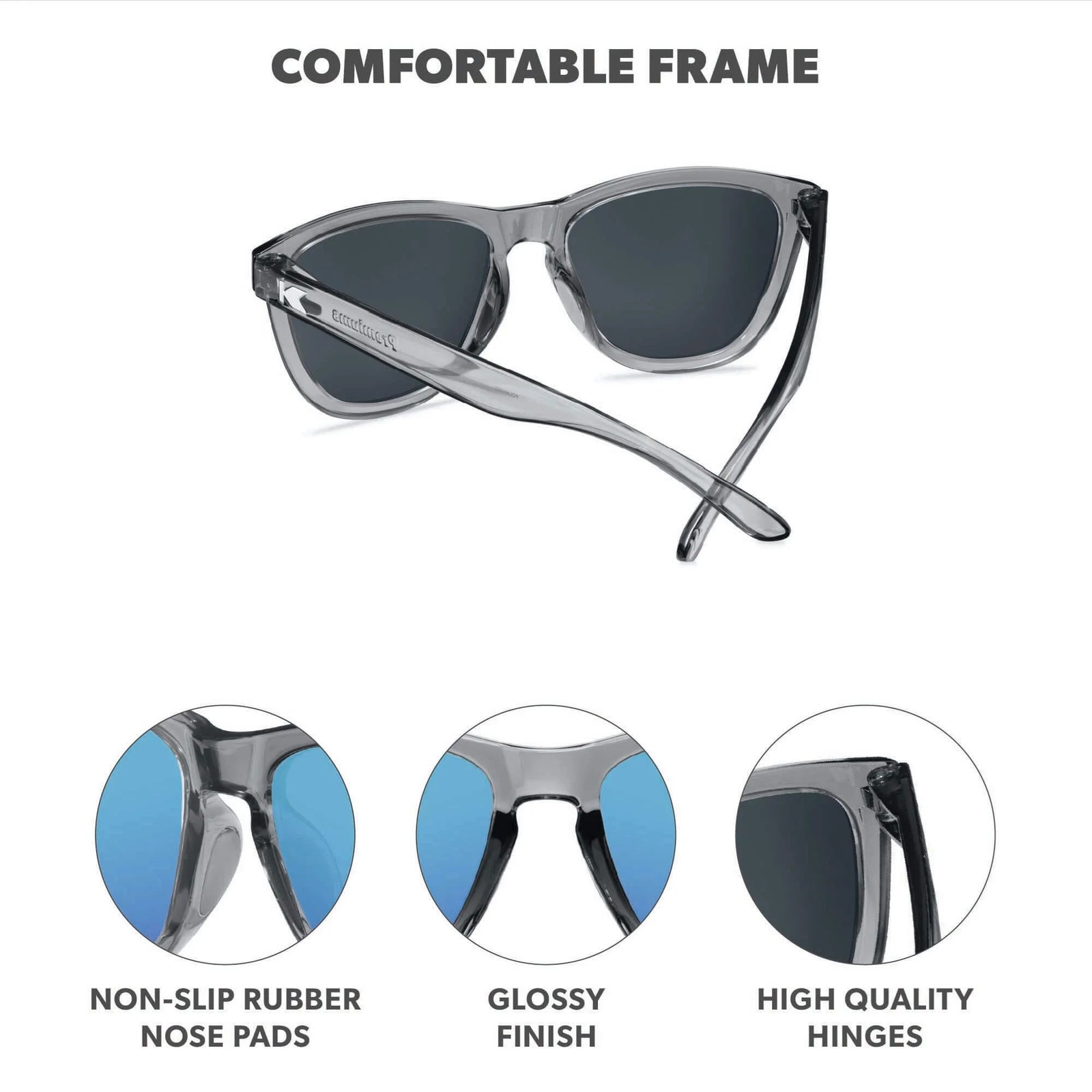 Premiums Sport - Clear Grey / Aqua