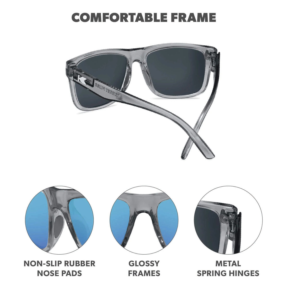 Torrey Pines Sport - Clear Grey / Aqua