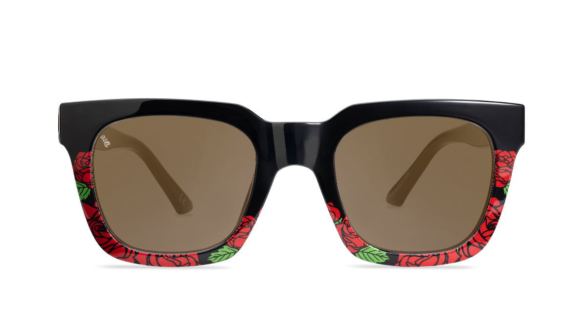 Knockaround Grateful Dead Roses Sunglasses, Front