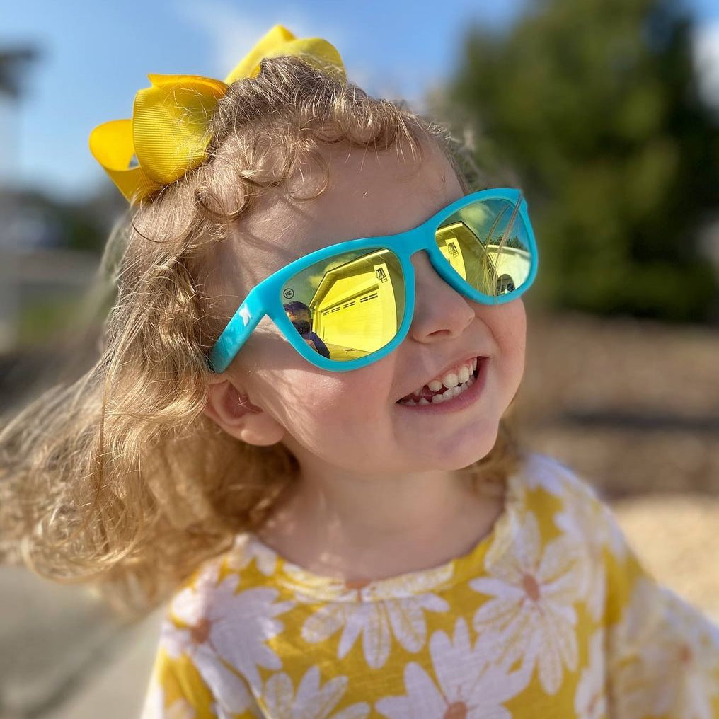 Kids Premiums - Matte Blue / Yellow
