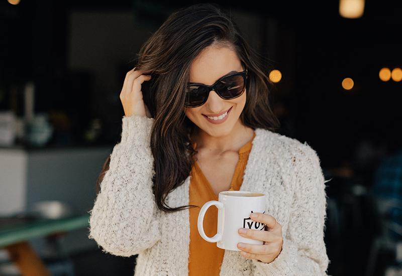 Deja Views - Glossy Black & Blonde Tortoise Shell Fade