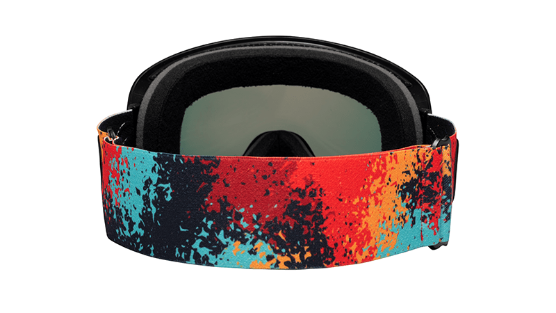 Knockaround Snow Goggles, Hot Tamale, Back