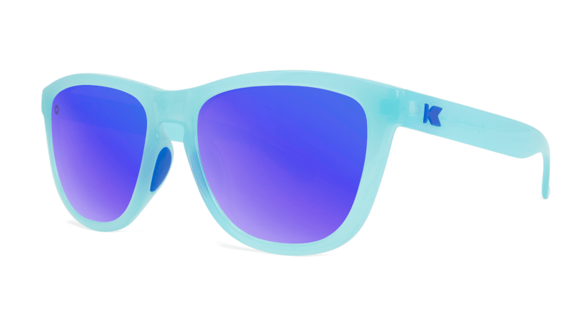 Knockaround Premium Sport Sunglasses Jelly Black / Moonshine
