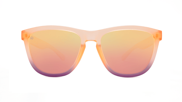 Knockaround Polarized Sunglasses - Premiums - Rose Quartz Rose-Tinted ...